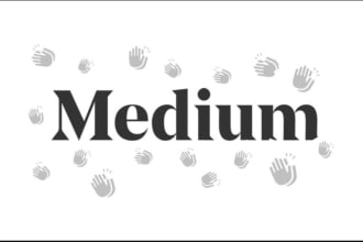 I will do medium article promotion and get organic followers