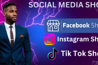 I will setup facebook shop instagram and tik tok shop and do shopify integration