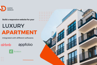 I will create integrated property management website with buildium and appfollio