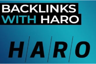 I will provide high quality haro backlinks with haro pitches