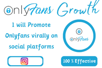 I will do instagram onlyfans promotion, adult web link to increase subscribers