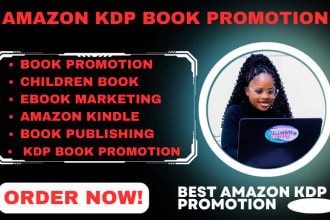 I will amazon kdp book promotion, kindle promotion, amazon kdp book marketing, wattpad