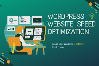 I will speed optimize your wordpress website in 9 hours