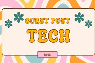 write and publish a guest post on tech blog