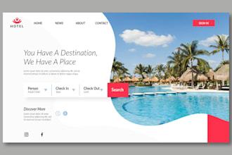 build vacation rental or hotel booking website with SEO and airbnb, booking sync