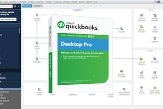 provide desktop quickbooks bookkeeping services