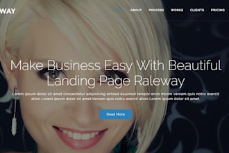 create a responsive wordpress website
