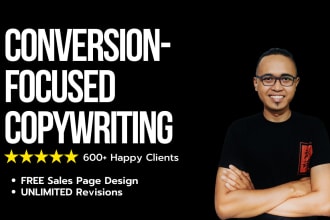 write a sales page copy that converts like crazy