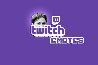 create twitch emotes and icons for the chat