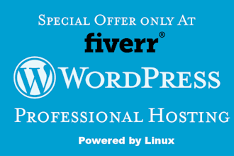 host your wordpress site a in professional linux server