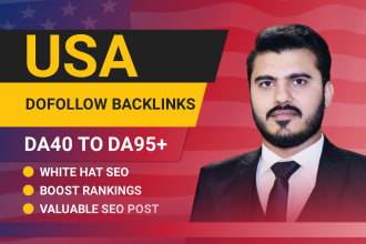 make USA high da authority SEO dofollow backlinks