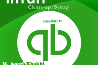 quickbooks chart of accounts setup services