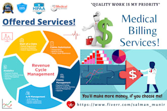 do medical billing, payment posting, denials management
