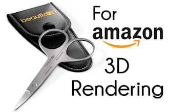 do photorealistic 3d rendering for your amazon product