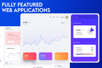 develop custom web application and business application