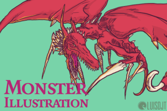 draw fantasy monsters for you