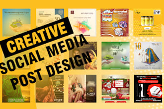 create eye catching social media and animated posts