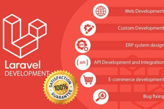 fix bugs, develop and upgrade php, laravel