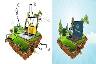 photo retouch and edit image