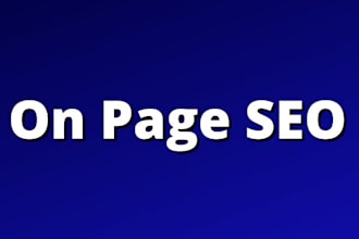 do perfect on page SEO