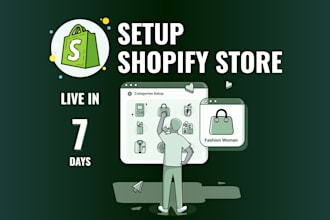 setup shopify store and customize theme