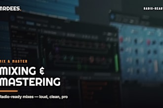 mix and master your song for a radio ready pro sound