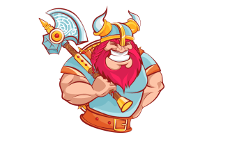 design logo mascot character with different emotions