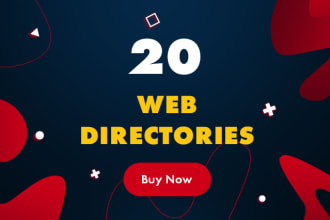 submit your site to 20 high da web directories