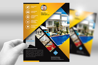 design modern brochure and flyer