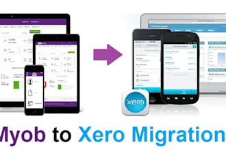 convert from myob to xero