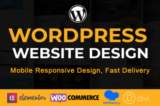 create mobile friendly wordpress website design