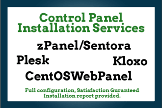 install cpanel, plesk, webmin, ispconfig, vestcp, cwp panel on vps