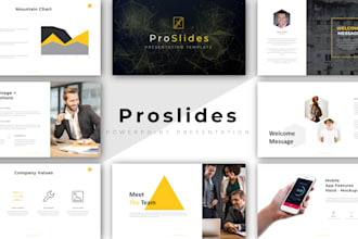 design professional slide deck on powerpoint
