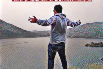 do recruitment, research, and lead generation