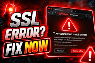 fix SSL errors, install SSL certificate, and enable https on any website
