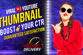 create youtube thumbnail design