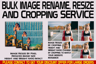 do bulk rename and resize images or photos within 1 hour
