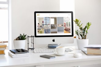 redesign the squarespace website