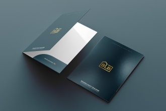 design presentation folder in 24 hrs