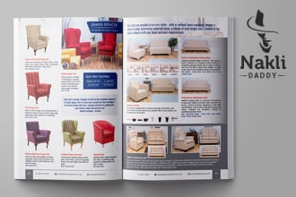 design product catalog, brochure, booklet, flyer
