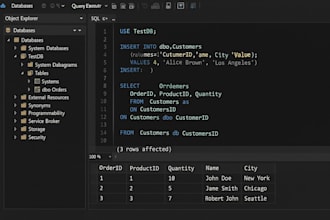 assist you in database development tasks with mysql, sql server, and mongodb