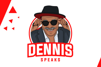design cartoon caricature podcast, gaming or twitch logo
