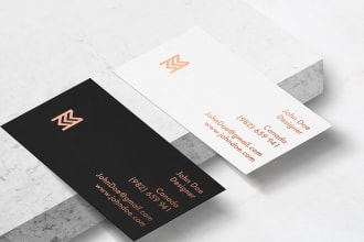 do business card and logo design for your company