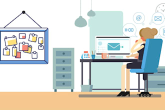 do any virtual assisting and typing job