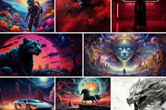 create custom mind blowing ai art using midjourney