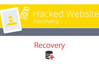 recover back hacked website