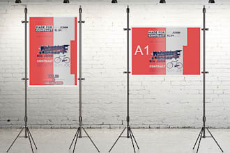 design a0, a1 and a2 sizes posters