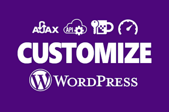 do any wordpress customization advanced skills