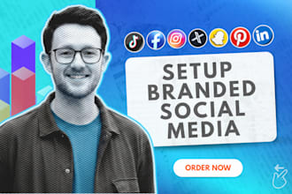 setup and optimize branded social media business pages