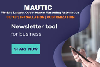 setup mautic own email marketing and automation system